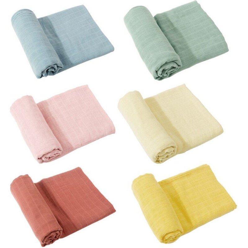 Bambou Coton Bébé Couvertures Infantile Swaddle Serviette Nouveau-Nés Envelopper Enfants Drap De Lit P31b