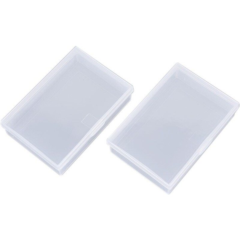 2 Pièces Boîtes En Plastique Transparent Cartes À Jouer Conteneur En Plastique Mallette De Rangement Emballage Poker Jeu Carte Boîte Pour Pokers Mis Chaud!