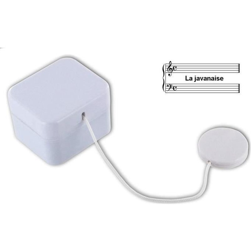 Boîte À Musique Lavable La Javanaise - Lutece Creations