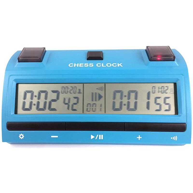 Professional Chess Digital Timer Horloge D'échecs Compte À Rebours De Société Chronomètre Bonus Compétition Compteur Horaire
