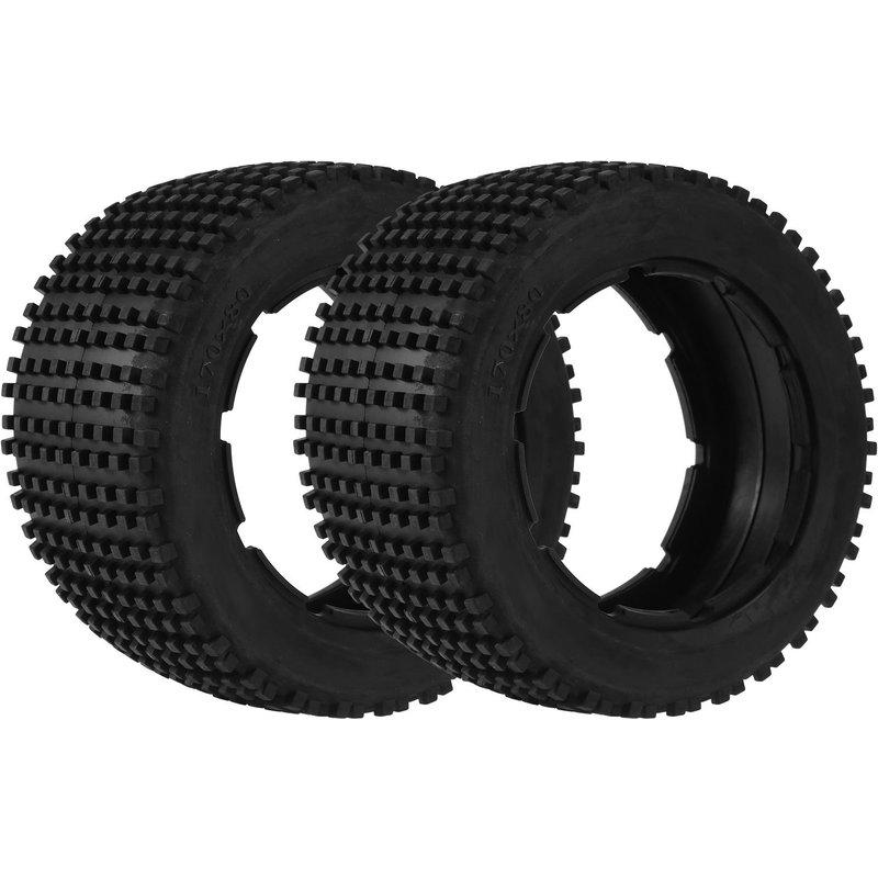 Les Pneus Arrière Tout-Terrain Épaississent La Peau Pour 1/5 Baha Rovan Km Baja 5b Pièces De De Rechange Pour Camion