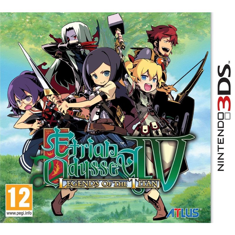 Etrian odyssey IV: legends of the Titan 3DS