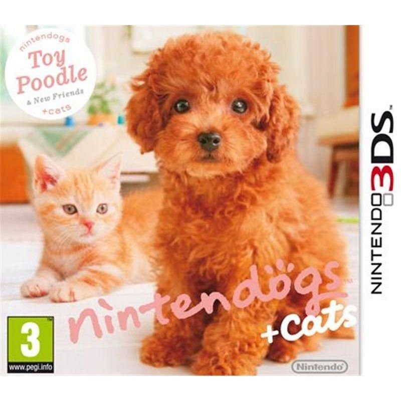 Nintendo Nintendogs + Cats: Toy Poodle & New Friends(Selects), 3ds