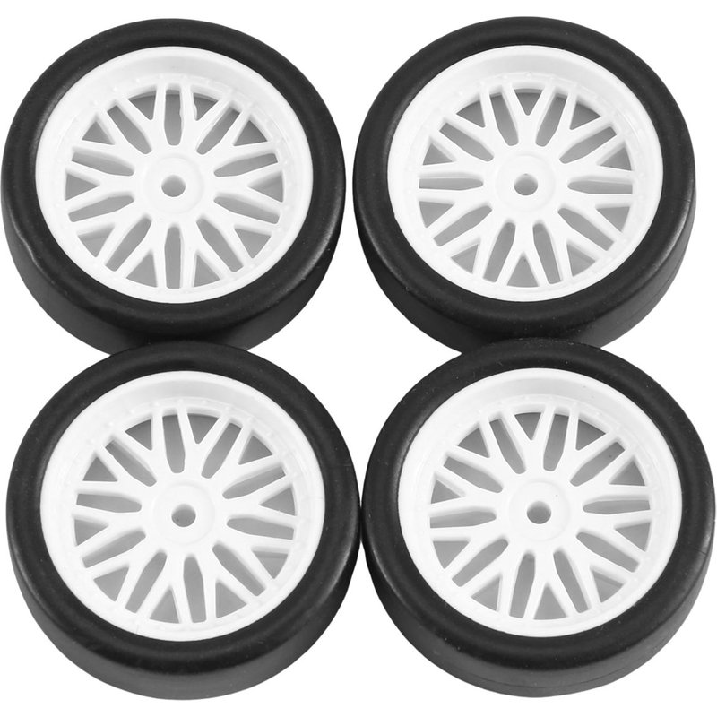 4 Pièces Rc Drift Pneu Roue Pneu Dur Pour Ldrc Ld1801 Ld1802 Ld1803 A01 A02 A86 A86p Rc Voiture Mise À Niveau Pièces Accessoires