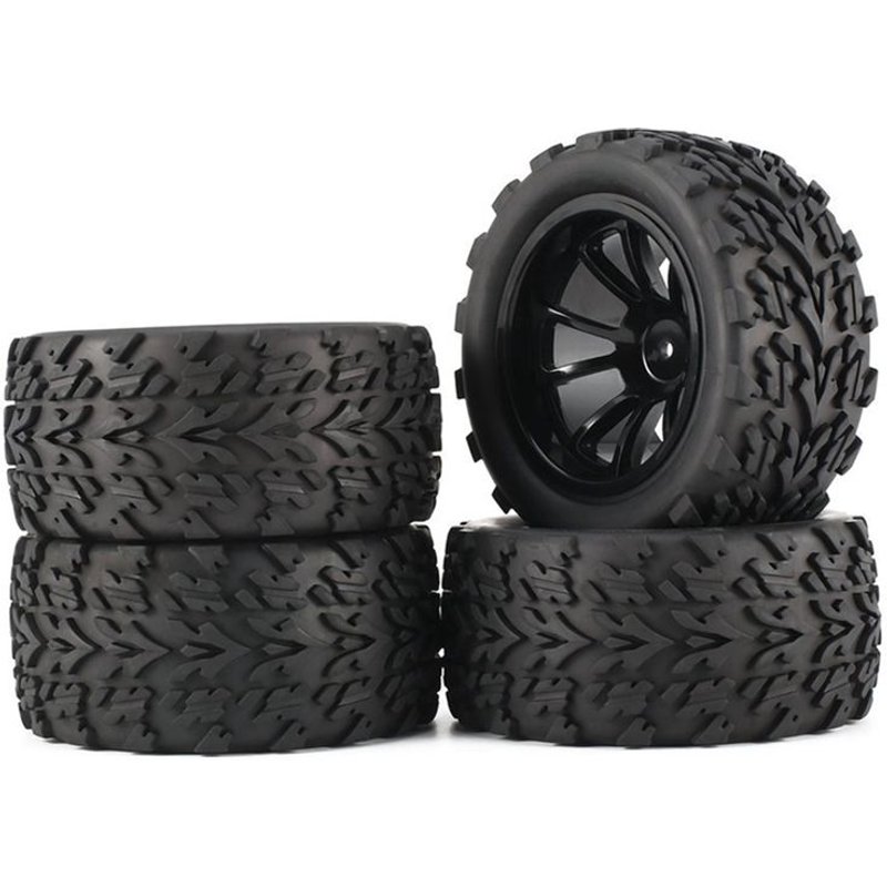 120mm 1/10 Rc Pneus Pneu Roue Mousse Inserts 12mm Hex Pour Arrma Redcat