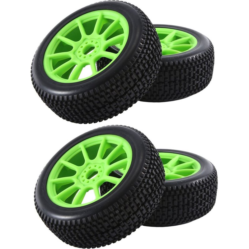 Pour 1/8 17 Mm Arrma Densetsu Oil Race Tire Octopus Dinky Tire Pneus De Voiture Télécommandés