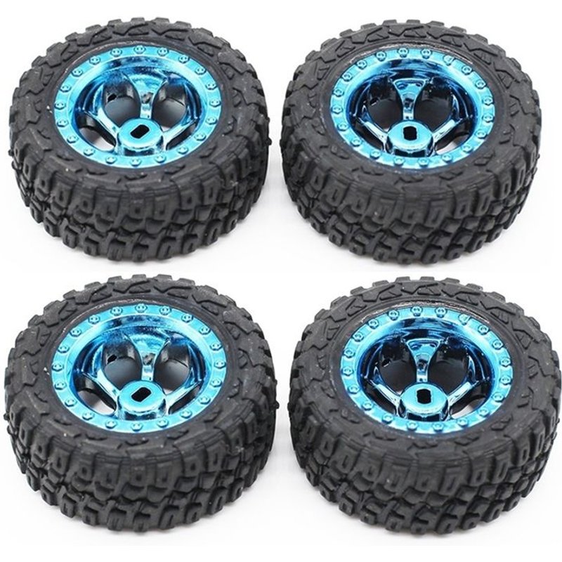 Pneu De Roue En Caoutchouc 4 Pièces 284161-2133 Pour 284161 1/28 Accessoires De Pièces De Rechange De Voiture Rc