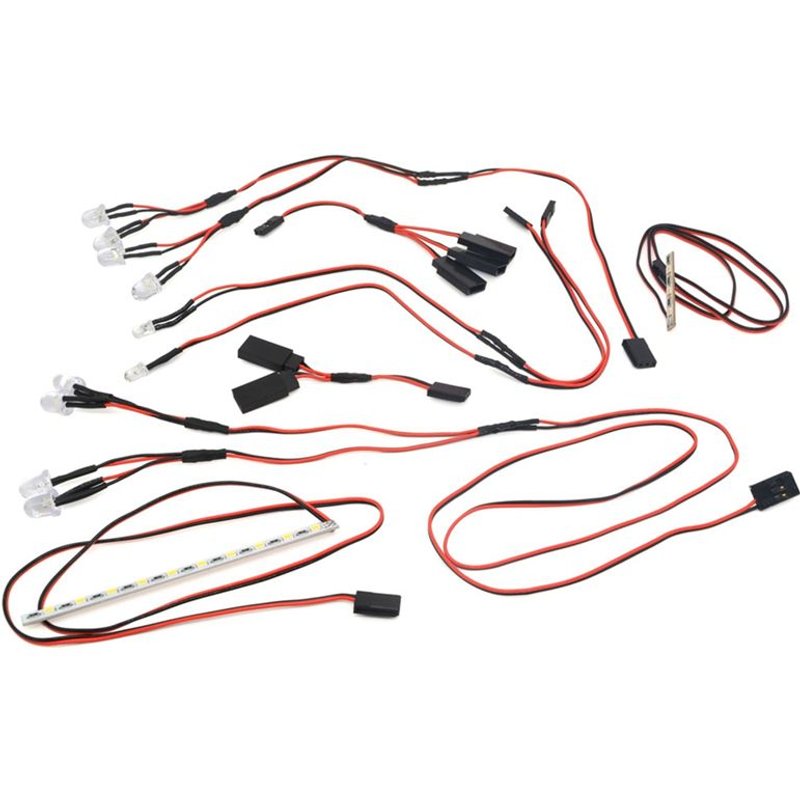 Mx-07 Kit D'éclairage Led Et Arrière 8786 Pour Mx-07 Mx07 Mx 07 1/7 Rc Car Spare Parts Accessories