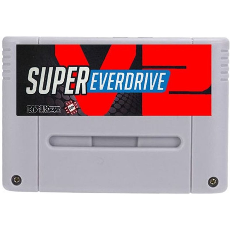 Carte De Vidéo Super V2 Cartouche De 3000-En-1 Pour Snes Japon/Ue/Us Cartouche De Console De Vidéo 16 Bits Gris