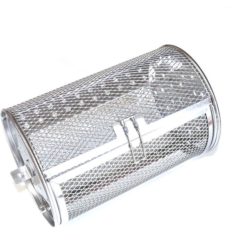 Grille De Cuisson Pour Barbecue En Acier Inoxydable - Ronde Feu Camp Batterie Cuisine Pique-Nique Camping A