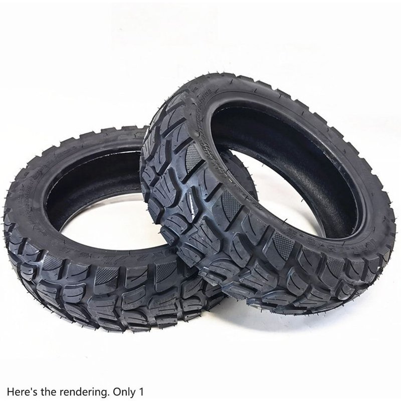 10x2.70-6.5 Pneu Intérieur Et Extérieur Scooter Électrique Balance Pneu De Voiture Hors Route Tubeless Pneu Noir 700g