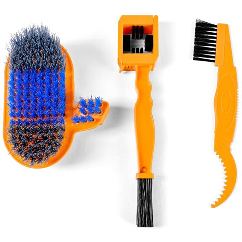 Lave-Chaîne De Vélo Brosse De Pneu De Vélo De Montagne Nettoyage Accessoires De Cyclisme En Plein Air Kit De Nettoyage Et D'entretien