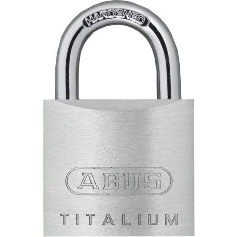 Cadenas à clé - en alu - 54-50 mm TITALIUM¿ ABUS