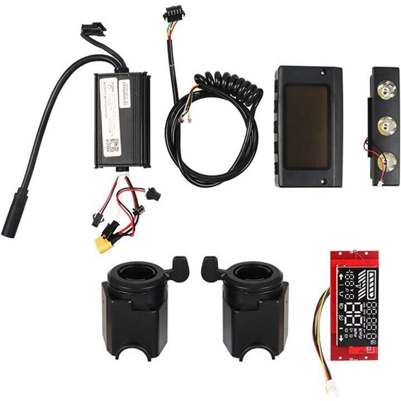 Accessoires De Scooter Électrique Contrôleur D'instrument De 8 Pouces Affichage De La Carte Principale Lampe À Led De Poignée Pour