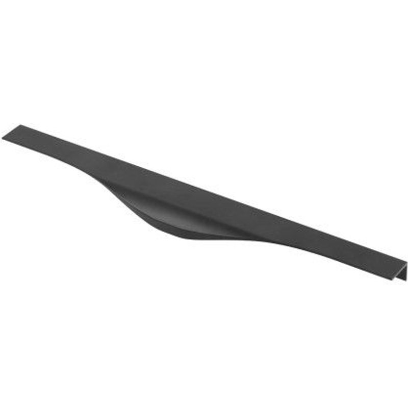 Poignée de meuble profil-PICADO-aluminium-L496mm-noir GTV