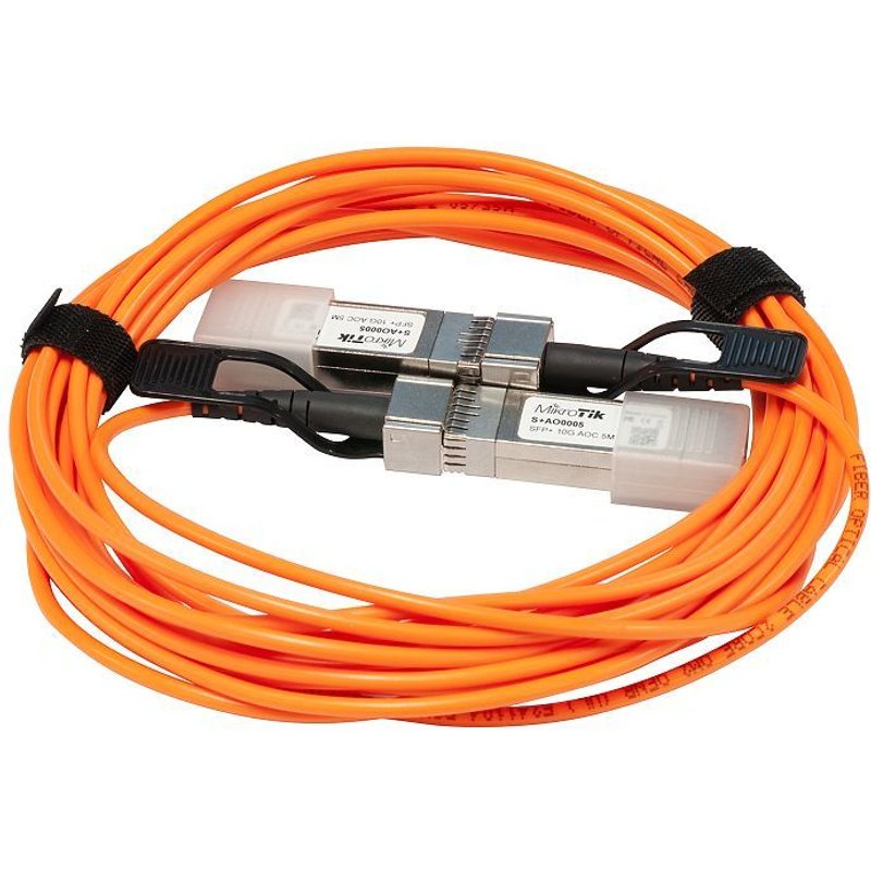 Mikrotik S+ao0005 Câble De Fibre Optique 5 M Sfp+ Orange