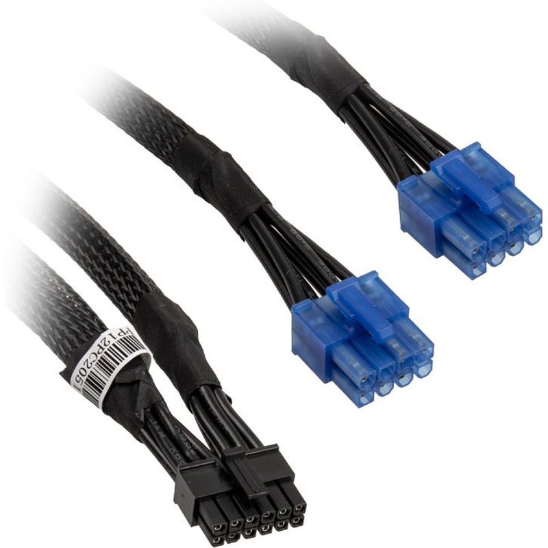 Silverstone 2x 8-pin-pcie Zu 12-pin-pcie Gpu-kabel FĂĽr Modulare Netzt