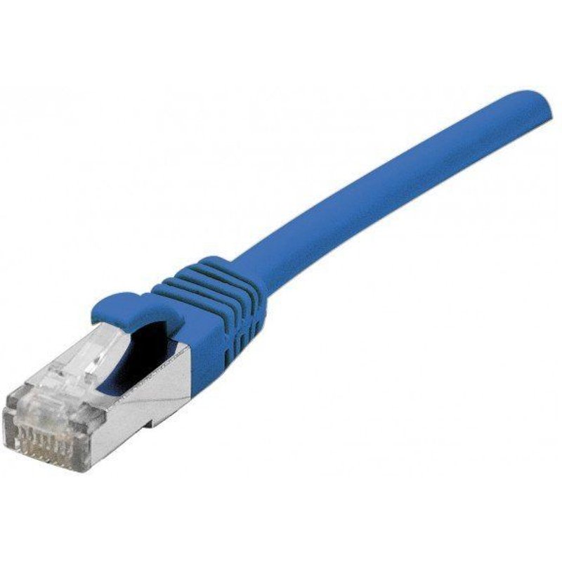 Cat6a Rj45 Patch Cable S/ftp Tpe Ecofriendly Snagless Blue Grs Certif