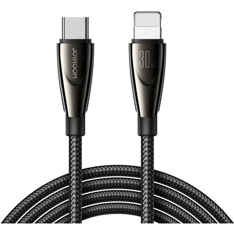 Cable Pioneer 30w Usb C To Lightning Sa31-cl3 / 30w/ 1,2m (black)