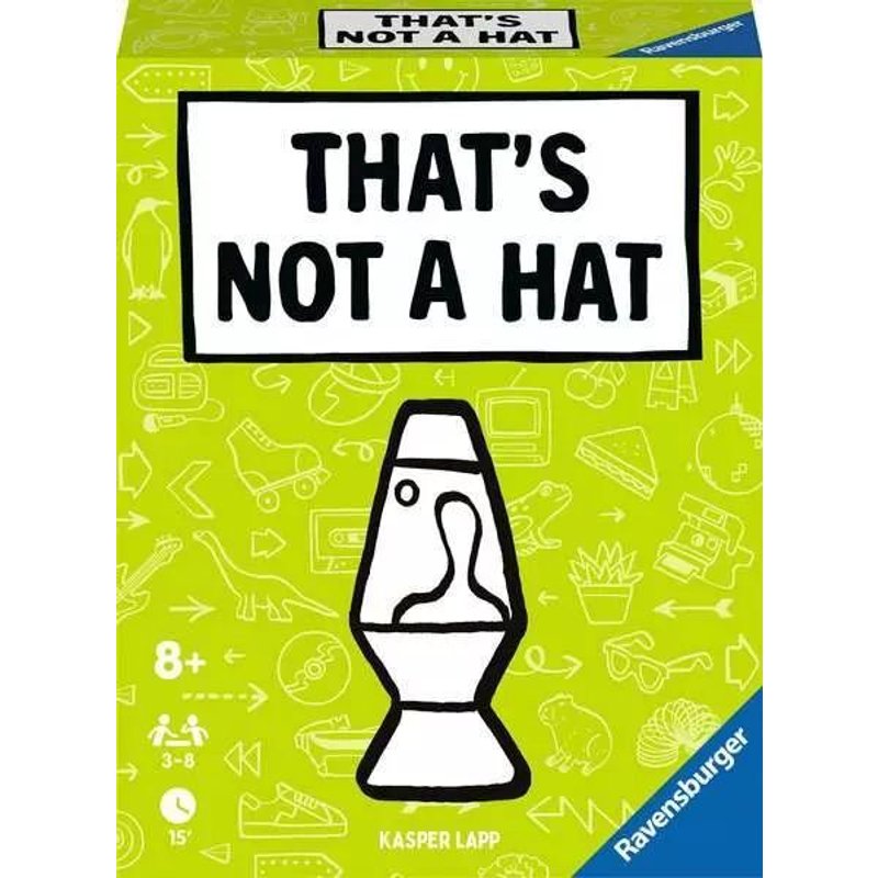 Ravensburger 22589 Jeu De Société That's Not A Hat 10 Min Jeu De Cartes Apprentissage