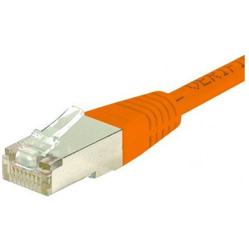 Cat6 Rj45 Patch Cable F/utp Orange - 0.15 M