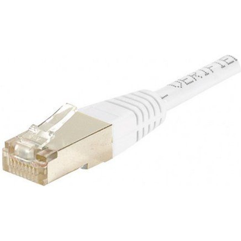 Cat6 Rj45 Patch Cable F/utp White - 0,15 M