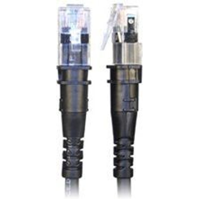 Patchsee Tp-6a-u/5 Câble De Réseau Noir 1,5 M Cat6a U/utp (utp)