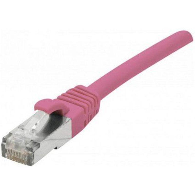 Cat6 Rj45 Patch Cable F/utp Lszh Sng Pink - 0,15 M