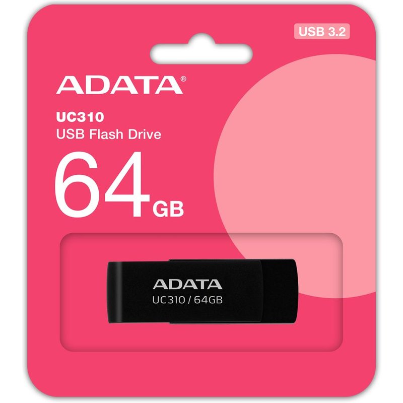 Adata Uc310 Lecteur Usb Flash 64 Go Usb Type-a 3.2 Gen 1 (3.1 Gen 1)