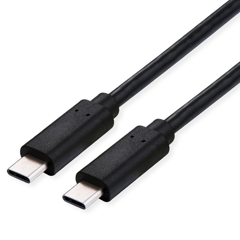 Value 11.99.9082 Câble Usb 1 M Usb4 Gen 3x2 Usb C Noir