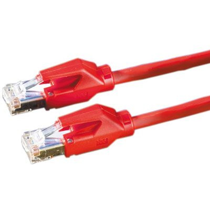 Draka Comteq Hp-ftp Patch Cable Cat6, Red, 0.5m Câble De Réseau Rouge