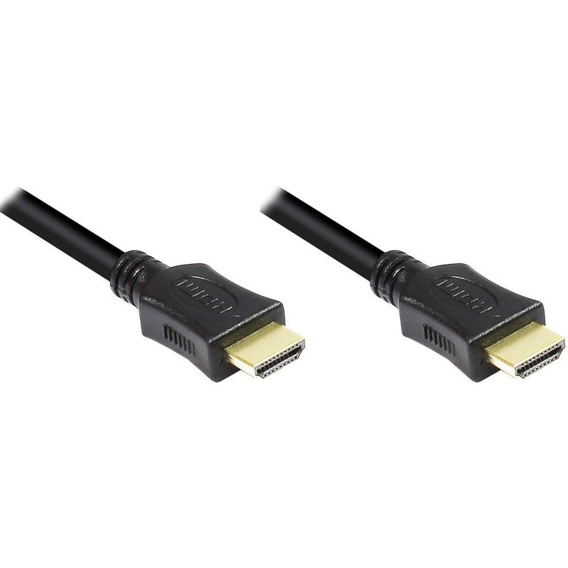 Alcasa 4514-030 Câble Hdmi 3 M Hdmi Type A (standard) Noir