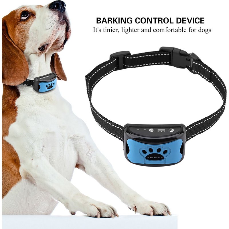 Détection Des Aboiements Avec Collier Anti-Aboiements Étanche Et Rechargeable