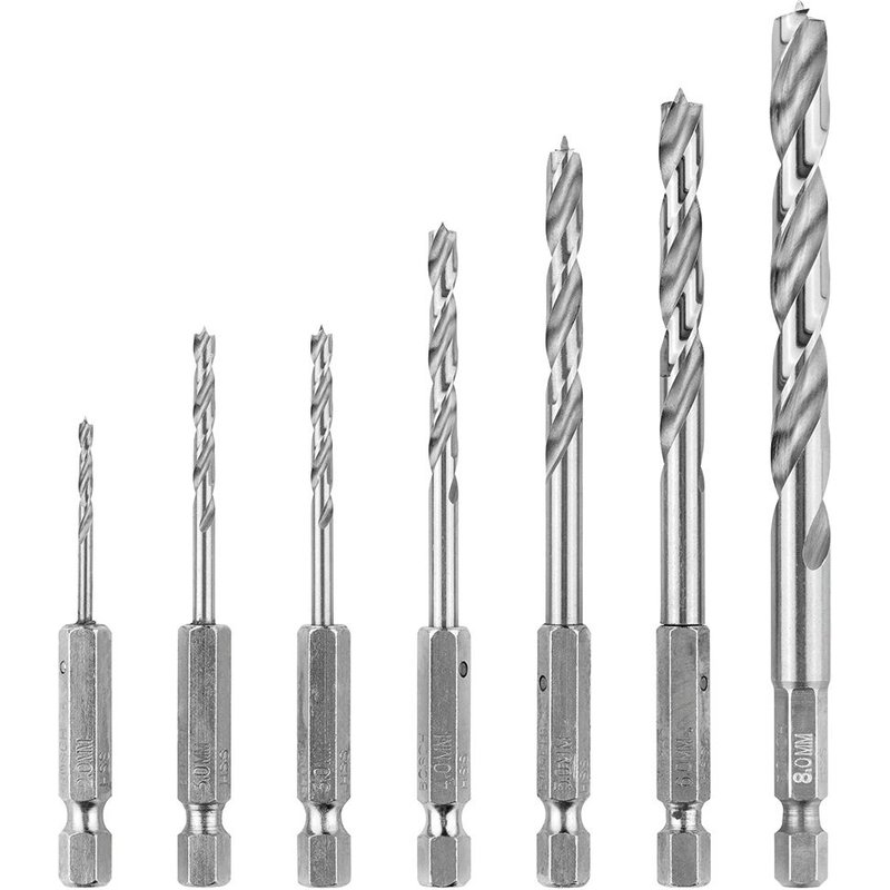 Bosch Coffret de forets hélicoïdaux de 7 pièces Bosch Professional - 260925C146