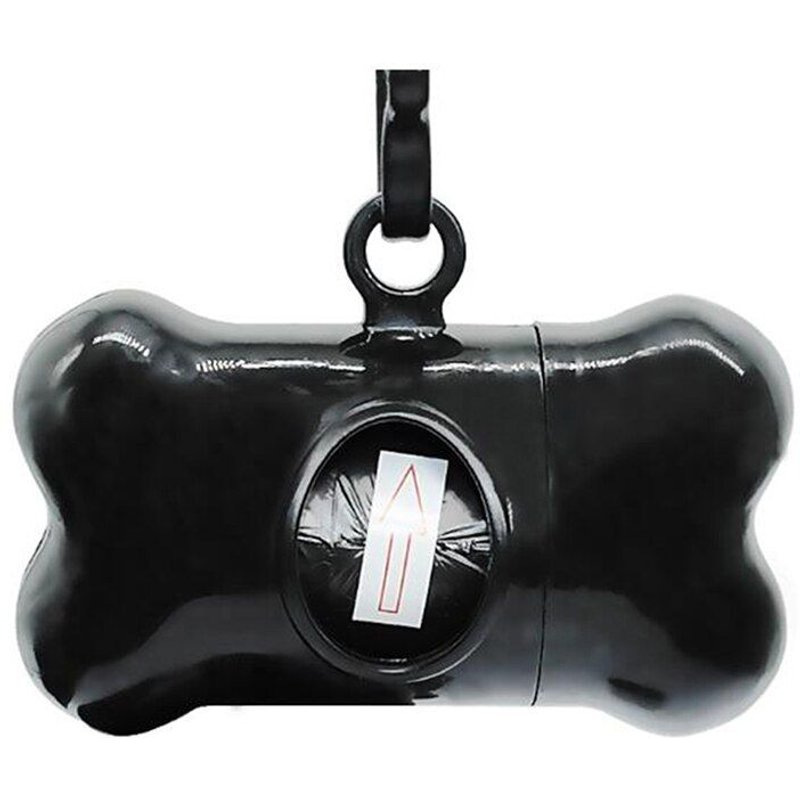 Sacs De Ramassage De Déchets Pour Chiens De Compagnie En Rouleau Sacs De Ramassage De Déchets Nettoyage Des Chiens Recharge Des Sacs Poubelles Inclus Distributeur En Forme D'os