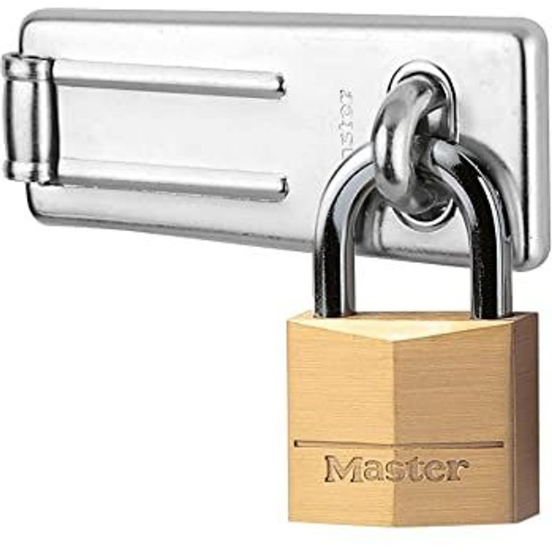 Porte-cadenas acier brossé 89 mm
