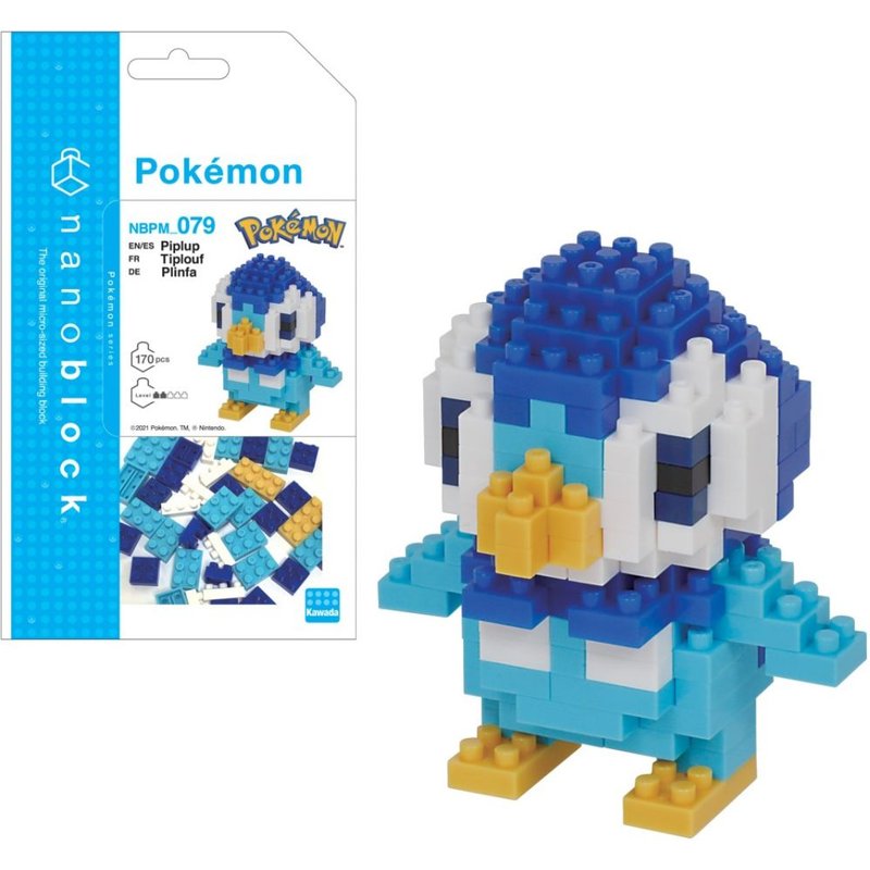 Pokemon - Tiplouf - Figurine Nanoblock 10cm