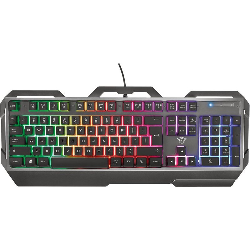 Trust Gaming GXT 856 Torac - Clavier - rétro-éclairé - USB - QWERTY