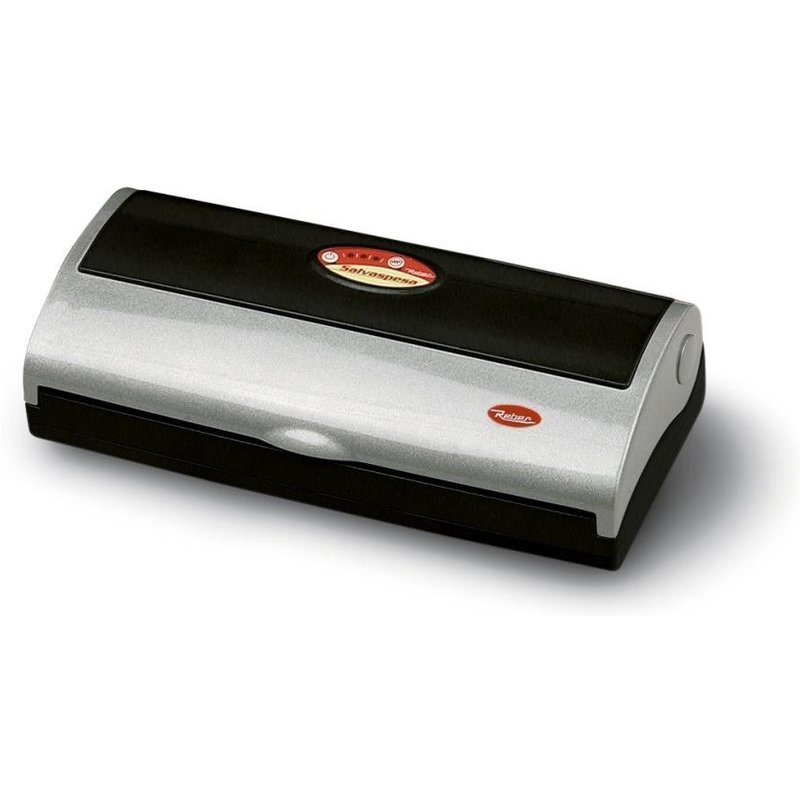 Appareil d'emballage sous vide automatique Reber 9344 N Salvaspesa Tekno, 830Mb, 18Lt / Min, 180W, Noir