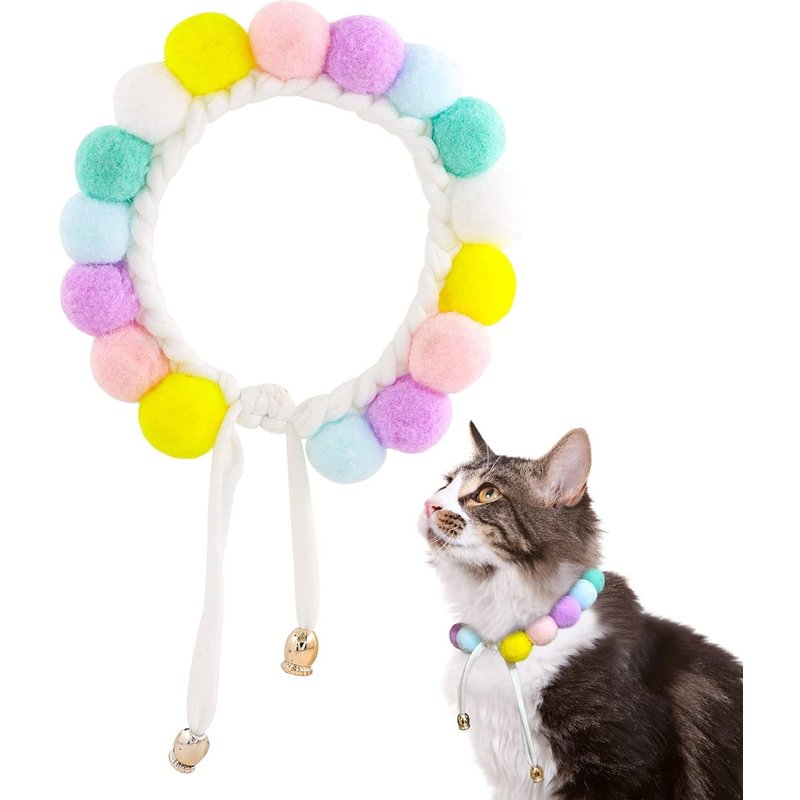 15-20cm?Réglable Collier Pour Chat, Anti Etranglement Moelleux Et Doux Collier Chaton Pour Chat, Chiots