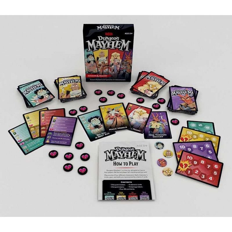 Dungeons & Dragons Jeu De Cartes Dungeon Mayhem - Allemand - Wizards Of The Coast Wotcc61641000