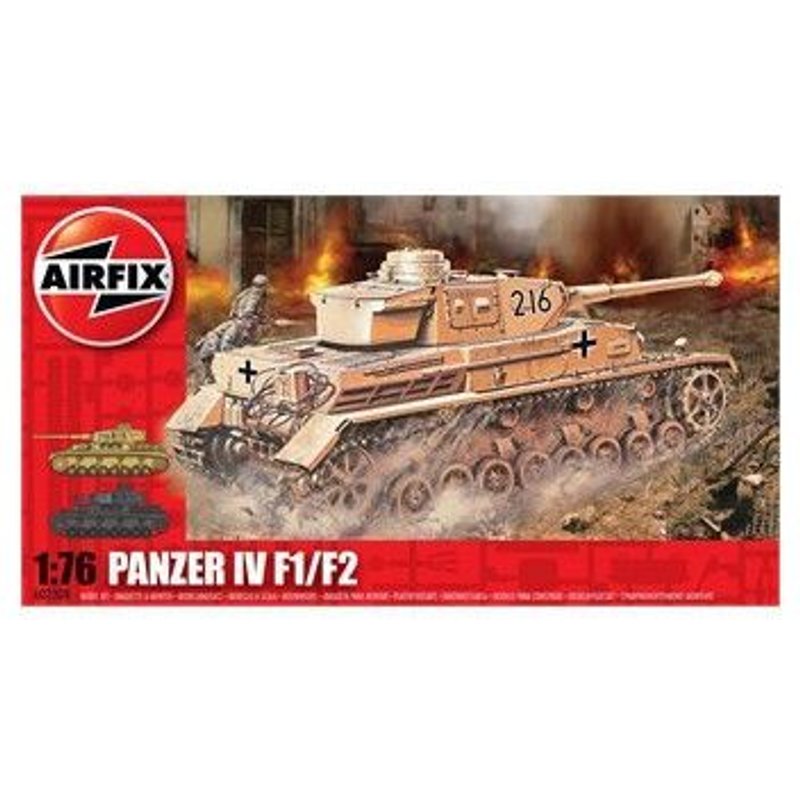Panzer Iv F1 / F2, Vintage Classics - Airfix 1602308-Airfix-Airfix