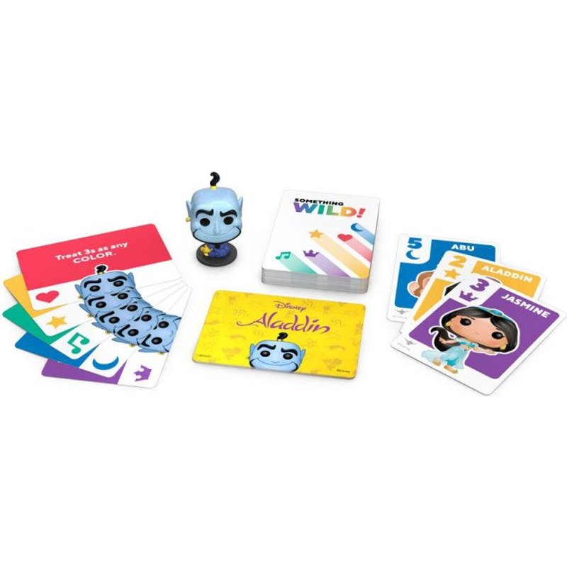 Aladdin Carton De 4 Jeux De Cartes Something Wild! - Français / Anglais - Funko Fk51895