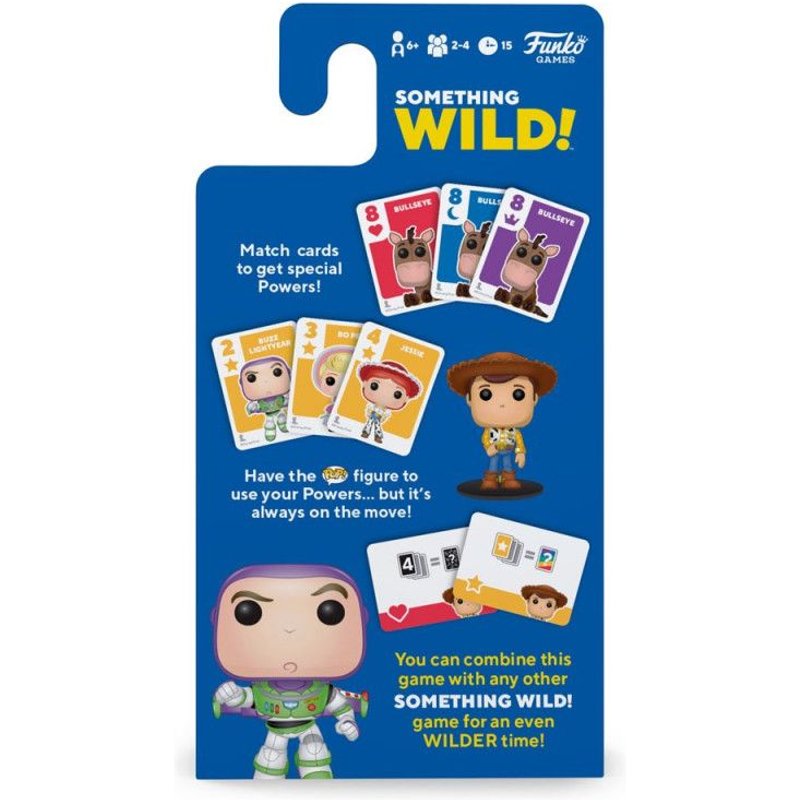 Toy Story Carton De 4 Jeux De Cartes Something Wild! - Français / Anglais - Funko Fk51890