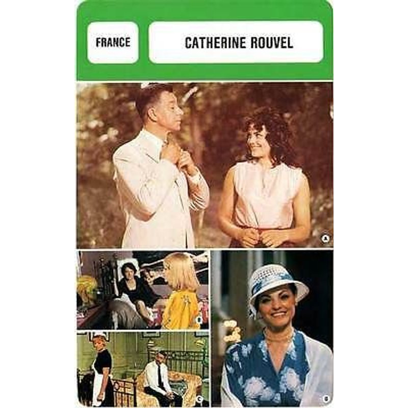 Fiche Monsieur Cinema Catherine Rouvel