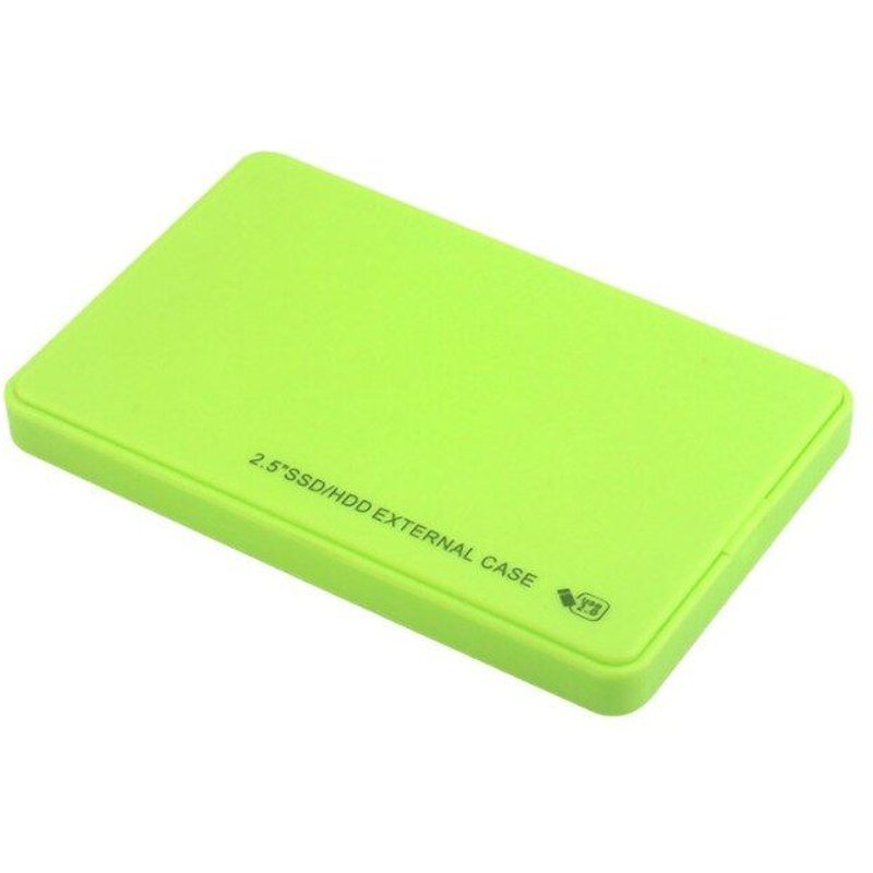 Green Boîtier de disque dur externe HDD USB , 2.5 pouces, SATA, 5gbps, outil de sauvegarde et de transfert de données pour ordinateur portable, 3.0