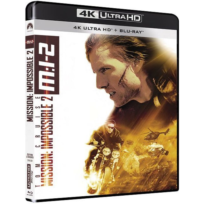 M:I-2 - Mission : Impossible 2 - 4k Ultra Hd + Blu-Ray