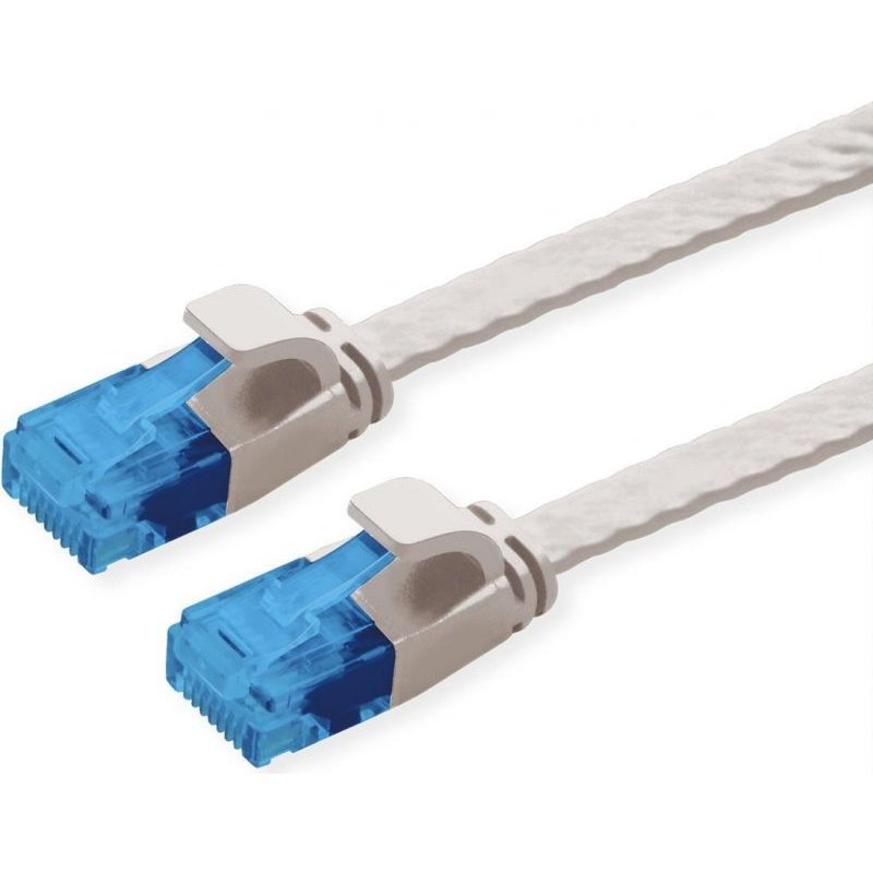 Value Cordon Utp Cat.6a/cl.ea, Plat, Gris, 2m