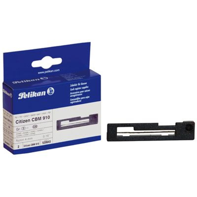 Pelikan - Violet - 4 mm x 20 cm - ruban d'impression - pour Citizen CBM 910, 910 II