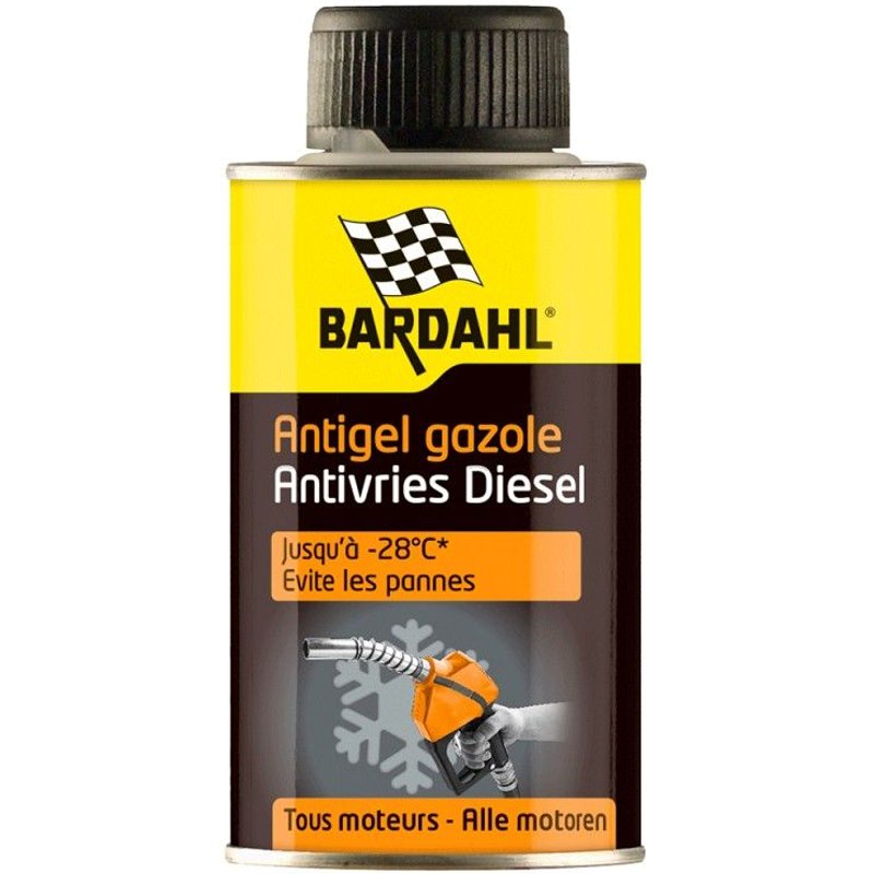 Bardahl Antigel Gazole, Diesel 125ml